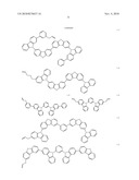 ORGANIC ELECTROLUMINESCENT ELEMENT MATERIAL, ORGANIC ELECTROLUMINESCENT ELEMENT, METHOD OF MANUFACTURING ORGANIC ELECTROLUMINESCENT ELEMENT, DISPLAY DEVICE, AND ILLUMINATING DEVICE diagram and image