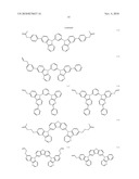 ORGANIC ELECTROLUMINESCENT ELEMENT MATERIAL, ORGANIC ELECTROLUMINESCENT ELEMENT, METHOD OF MANUFACTURING ORGANIC ELECTROLUMINESCENT ELEMENT, DISPLAY DEVICE, AND ILLUMINATING DEVICE diagram and image