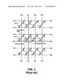 MEMORY WITH HIGH DIELECTRIC CONSTANT ANTIFUSES ADAPTED FOR USE AT LOW VOLTAGE diagram and image