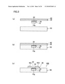 METHOD FOR FABRICATING FLEXIBLE SEMICONDUCTOR DEVICE AND LAYERED FILM USED THEREFORE diagram and image