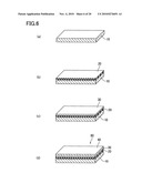 METHOD FOR FABRICATING FLEXIBLE SEMICONDUCTOR DEVICE AND LAYERED FILM USED THEREFORE diagram and image