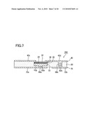 METHOD FOR FABRICATING FLEXIBLE SEMICONDUCTOR DEVICE AND LAYERED FILM USED THEREFORE diagram and image