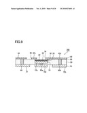 METHOD FOR FABRICATING FLEXIBLE SEMICONDUCTOR DEVICE AND LAYERED FILM USED THEREFORE diagram and image