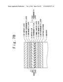 MAGNETORESISTANCE DEVICE INCLUDING LAYERED FERROMAGNETIC STRUCTURE, AND METHOD OF MANUFACTURING THE SAME diagram and image