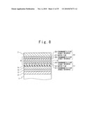 MAGNETORESISTANCE DEVICE INCLUDING LAYERED FERROMAGNETIC STRUCTURE, AND METHOD OF MANUFACTURING THE SAME diagram and image