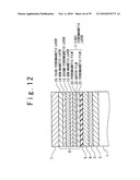 MAGNETORESISTANCE DEVICE INCLUDING LAYERED FERROMAGNETIC STRUCTURE, AND METHOD OF MANUFACTURING THE SAME diagram and image