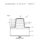 SEMICONDUCTOR LIGHT RECEIVING ELEMENT diagram and image