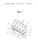 Spring support for industrial vibrator diagram and image