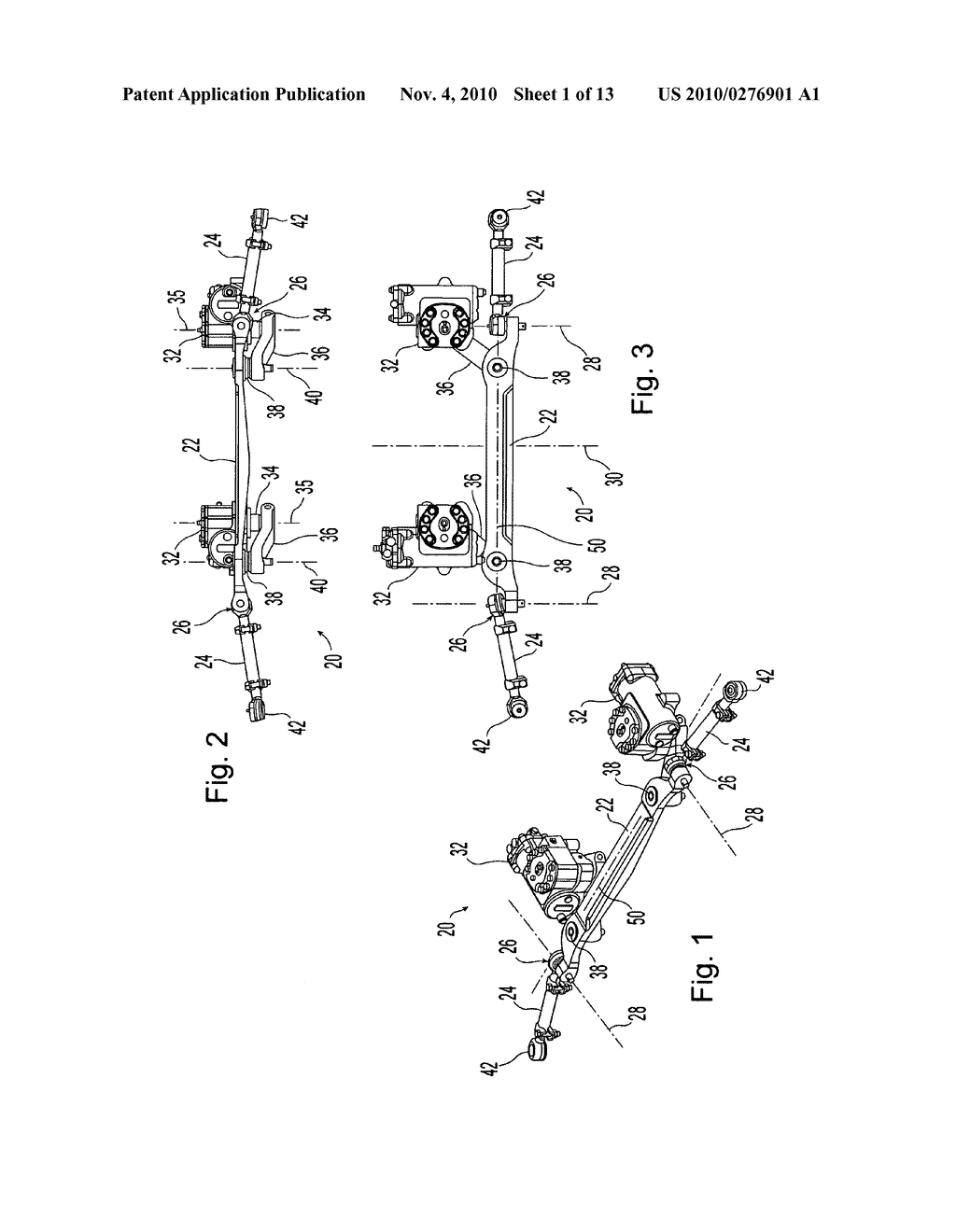 Independent suspension and steering assembly - diagram, schematic, and image 02