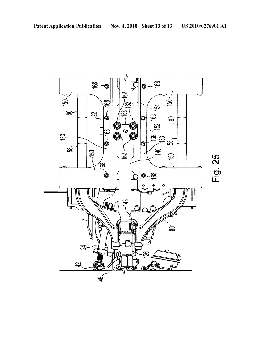 Independent suspension and steering assembly - diagram, schematic, and image 14