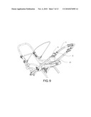 Stroller Having a Rotary Accessory Device diagram and image