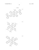 ORGANIC ELECTROLUMINESCENCE DEVICE AND ORGANIC LIGHT EMITTING MEDIUM diagram and image