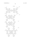 ORGANIC ELECTROLUMINESCENCE DEVICE AND ORGANIC LIGHT EMITTING MEDIUM diagram and image