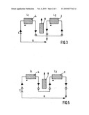 INDUCTIVE DISPLACEMENT OR ROTATIONAL ANGLE SENSOR WITH A SCREENING PLATE ARRANGED BETWEEN TWO COILS diagram and image