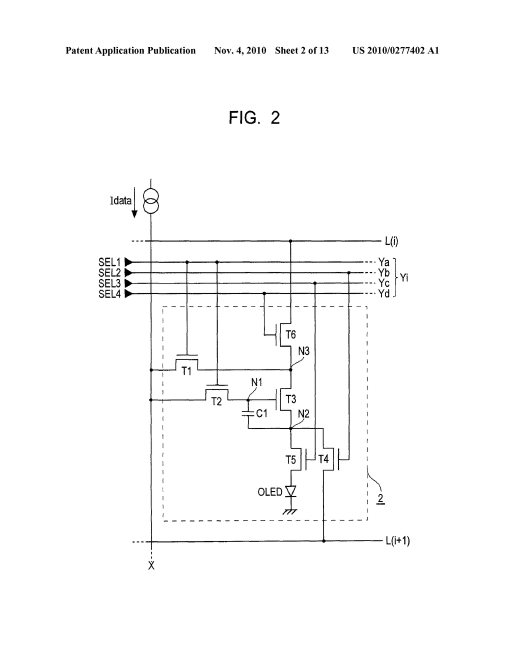ELECTRO-OPTICAL DEVICE, METHOD OF DRIVING THE SAME, AND ELECTRONIC APPARATUS - diagram, schematic, and image 03