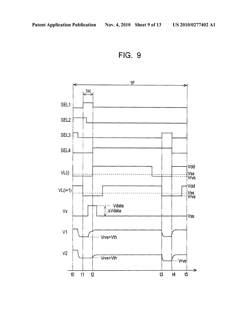 ELECTRO-OPTICAL DEVICE, METHOD OF DRIVING THE SAME, AND ELECTRONIC APPARATUS - diagram, schematic, and image 10