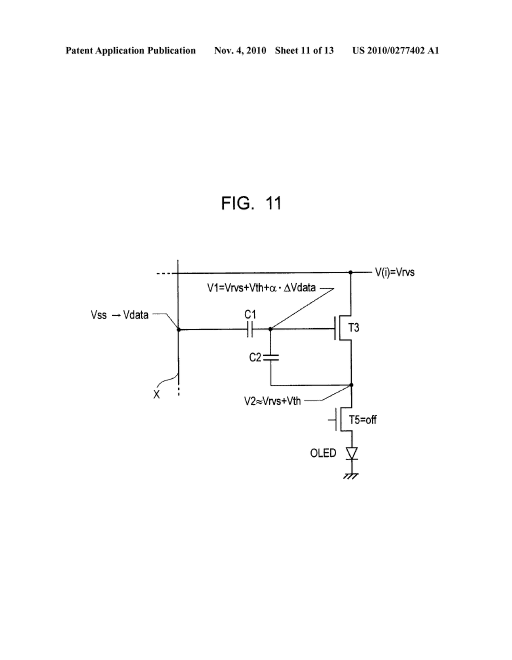 ELECTRO-OPTICAL DEVICE, METHOD OF DRIVING THE SAME, AND ELECTRONIC APPARATUS - diagram, schematic, and image 12