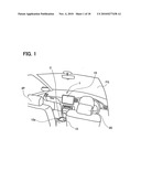 Operation apparatus for in-vehicle electronic device and method for controlling the same diagram and image