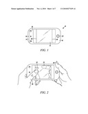 Dual Sided Transparent Display Module and Portable Electronic Device Incorporating the Same diagram and image