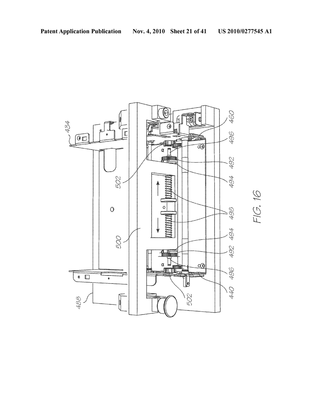 PRINTER HAVING DISENGAGEABLE MEDIA PICK UP - diagram, schematic, and image 22