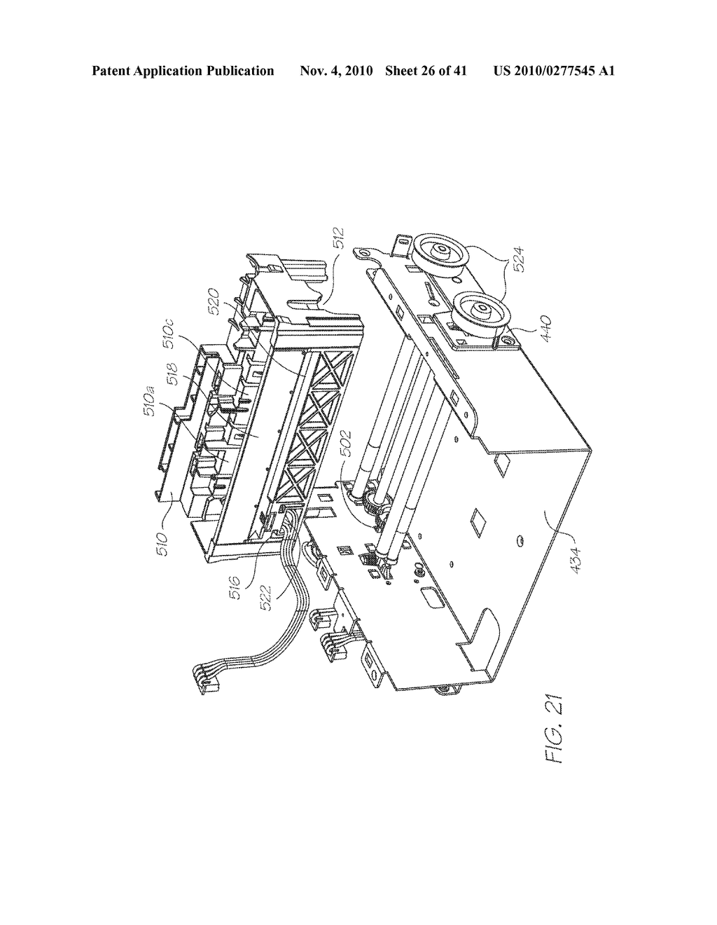 PRINTER HAVING DISENGAGEABLE MEDIA PICK UP - diagram, schematic, and image 27