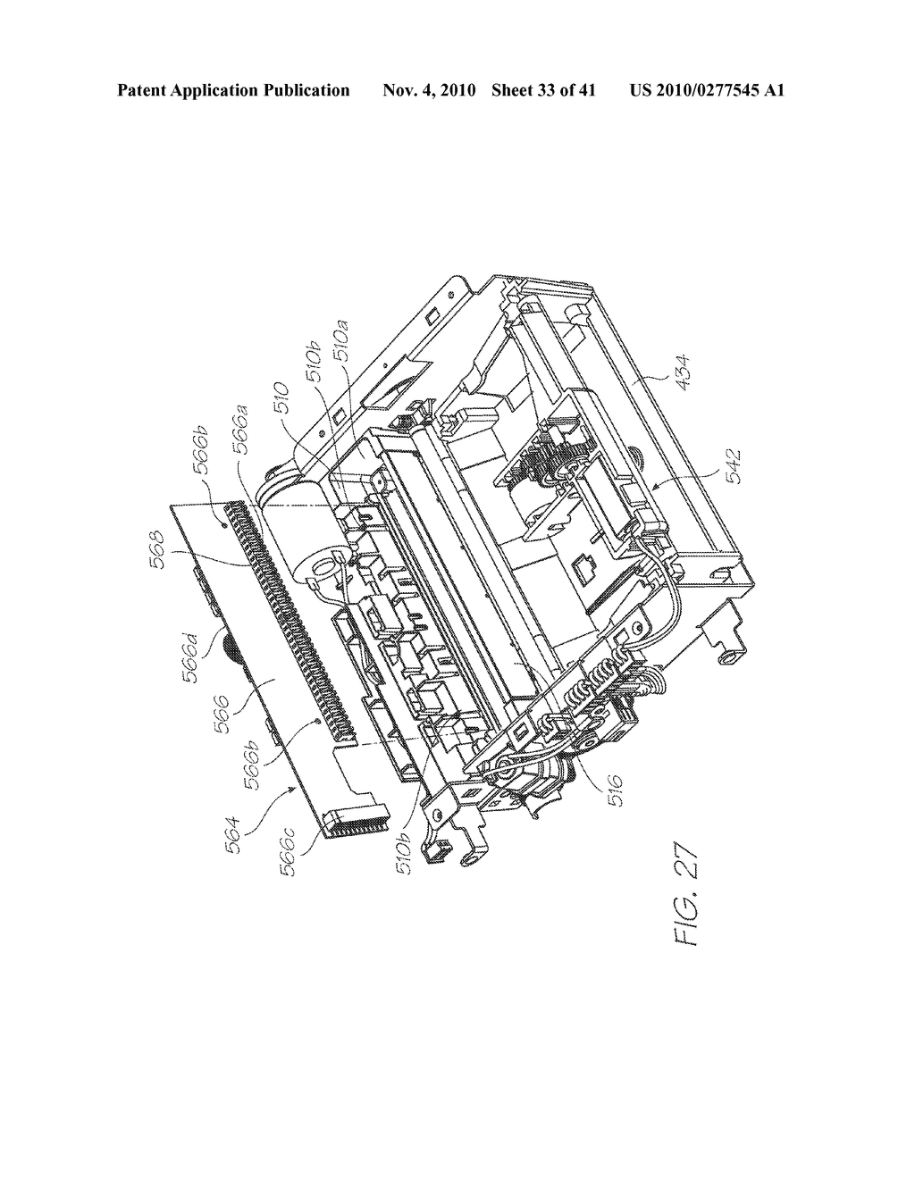 PRINTER HAVING DISENGAGEABLE MEDIA PICK UP - diagram, schematic, and image 34