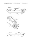 Flexible fluid container with removable slide fastener diagram and image