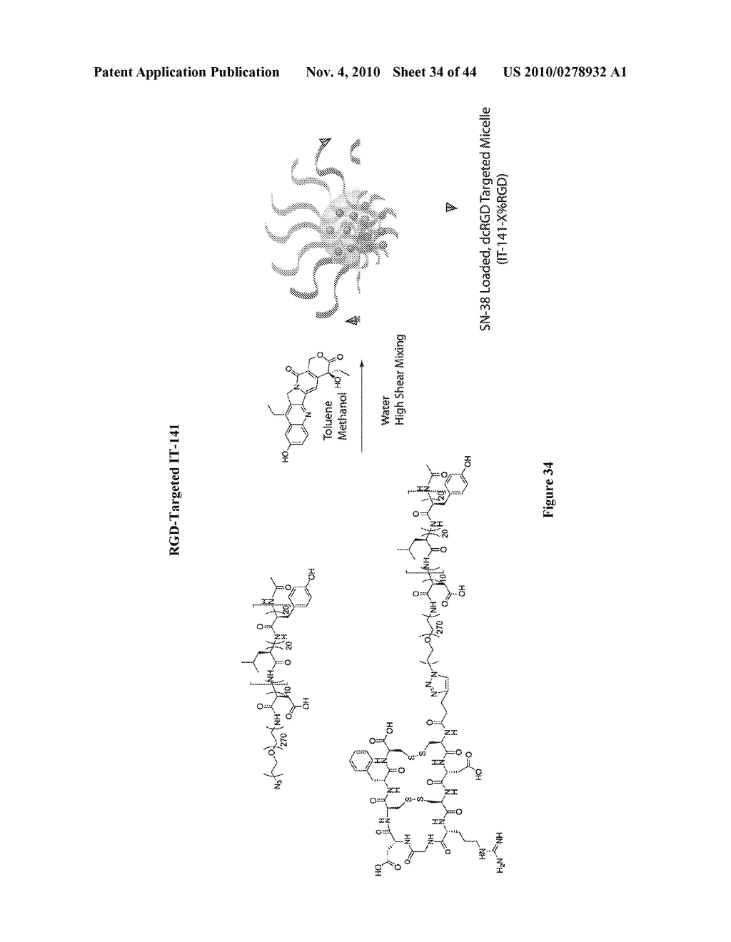 POLYMER MICELLES CONTAINING SN-38 FOR THE TREATMENT OF CANCER - diagram, schematic, and image 35