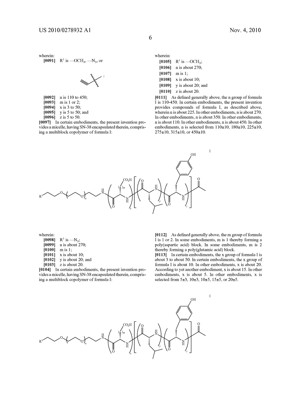 POLYMER MICELLES CONTAINING SN-38 FOR THE TREATMENT OF CANCER - diagram, schematic, and image 51