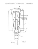 Apparatus for Blow Molding Containers, Comprising Transport Elements With Two Gripper Arms diagram and image