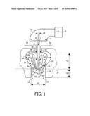 DEVICE FOR PREPARING A BEVERAGE SUITABLE FOR HUMAN CONSUMPTION WITH A FINE-BUBBLE FOAM LAYER diagram and image