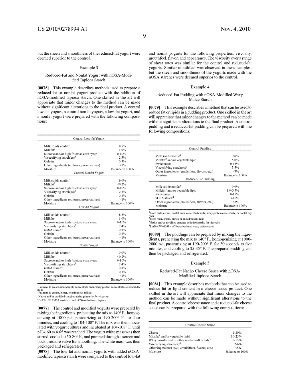 NOSA-MODIFIED STARCH AS AN ADDITIVE IN DAIRY PRODUCTS - diagram, schematic, and image 10