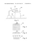 Painting device, painting arrangement, method for painting a curved surface of an object, and use of an inkjet device for painting an aircraft diagram and image