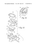 Self-ligating orthodontic bracket diagram and image