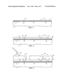 Semiconductor bond pad patterns and method of formation diagram and image