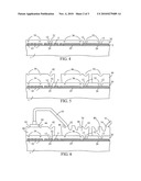 Semiconductor bond pad patterns and method of formation diagram and image