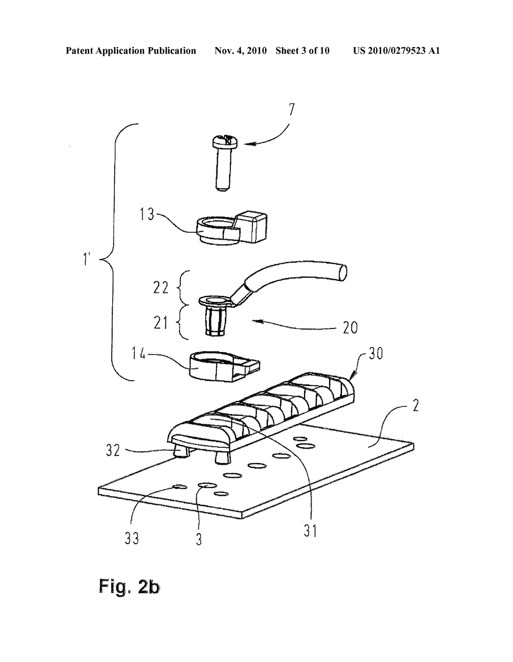 CONNECTING ELEMENT FOR ELECTRIC CONDUCTORS WITH A PRINTED CIRCUIT BOARD - diagram, schematic, and image 04