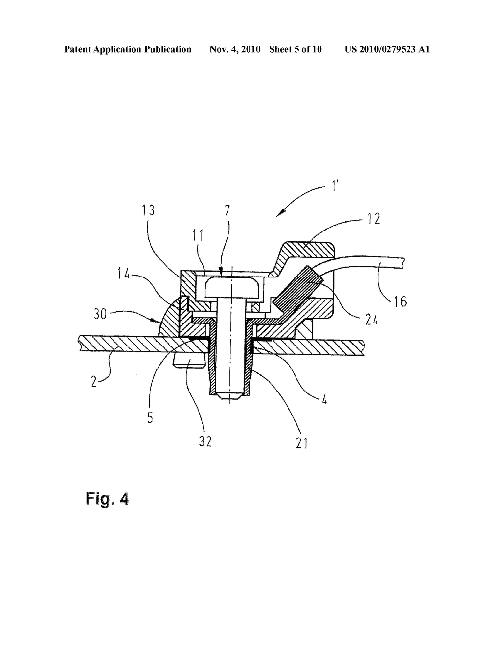 CONNECTING ELEMENT FOR ELECTRIC CONDUCTORS WITH A PRINTED CIRCUIT BOARD - diagram, schematic, and image 06