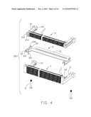 STACKED CARD EDGE CONNECTOR ASSEMBLY HAVING EJECTOR FOR REMOVING INSERTED CARDS SIMULTANEOUSLY diagram and image