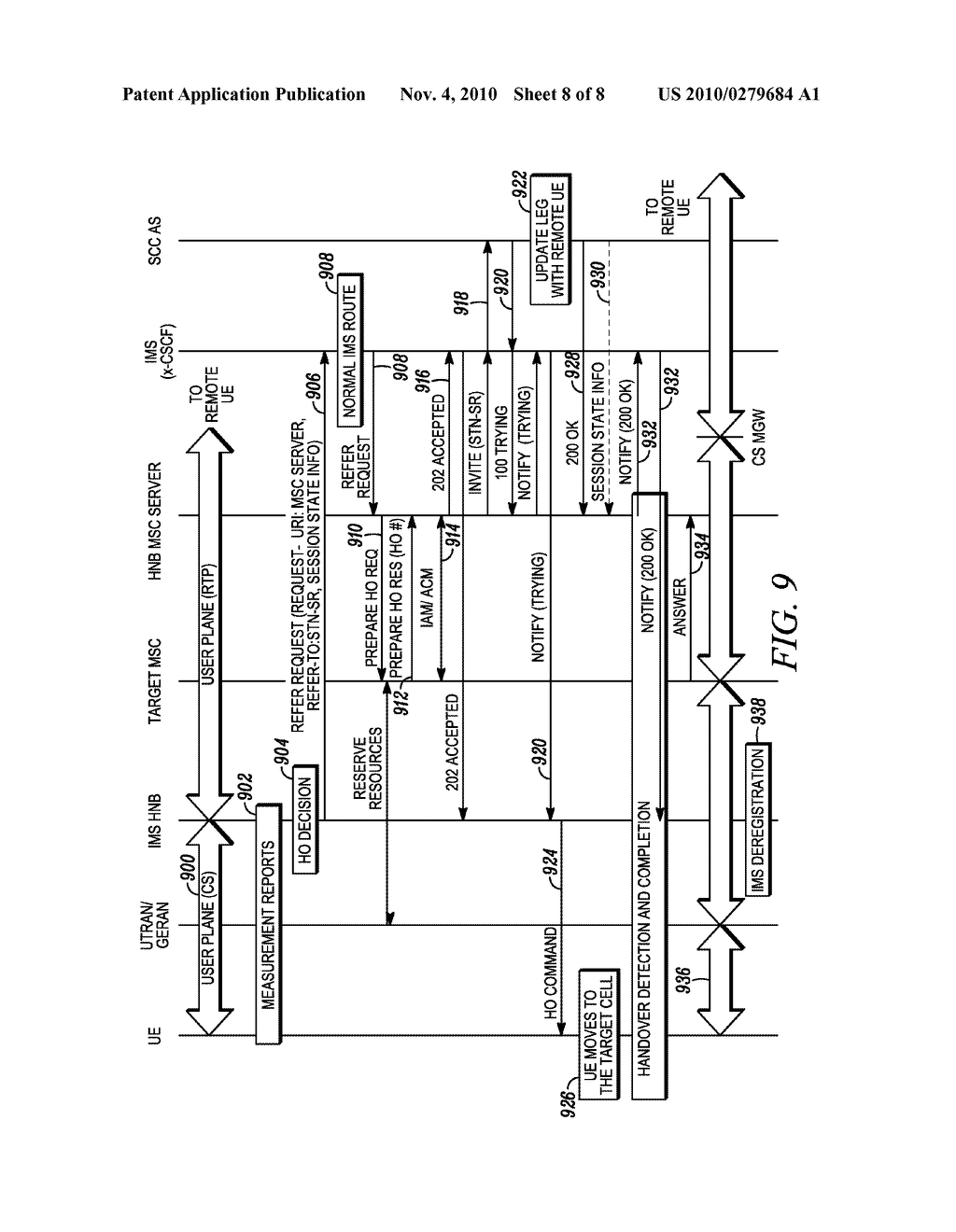 Communication Devices and Methods for Providing Services to Communication Devices in a Communication System Including a Private Cell - diagram, schematic, and image 09