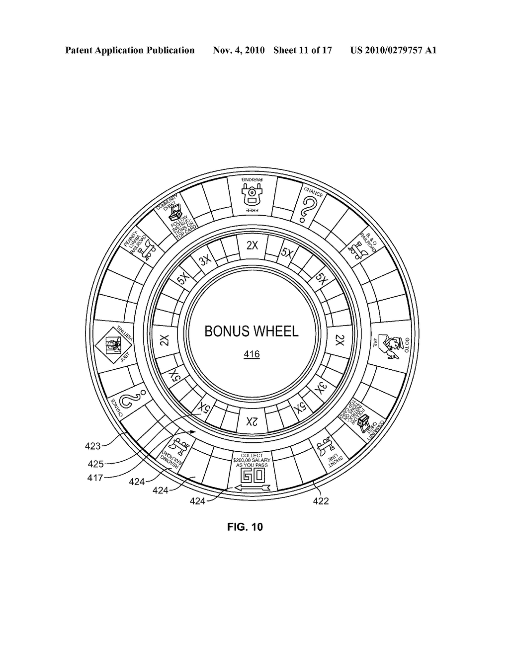 WAGERING GAME WITH A TABLE-GAME CONFIGURATION - diagram, schematic, and image 12