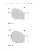 CROSSCUT WEDGE GOLF CLUB diagram and image