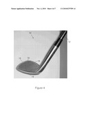 CROSSCUT WEDGE GOLF CLUB diagram and image