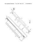 ENDOSCOPIC MESH DELIVERY SYSTEM WITH INTEGRAL MESH STABILIZER AND VAGINAL PROBE diagram and image