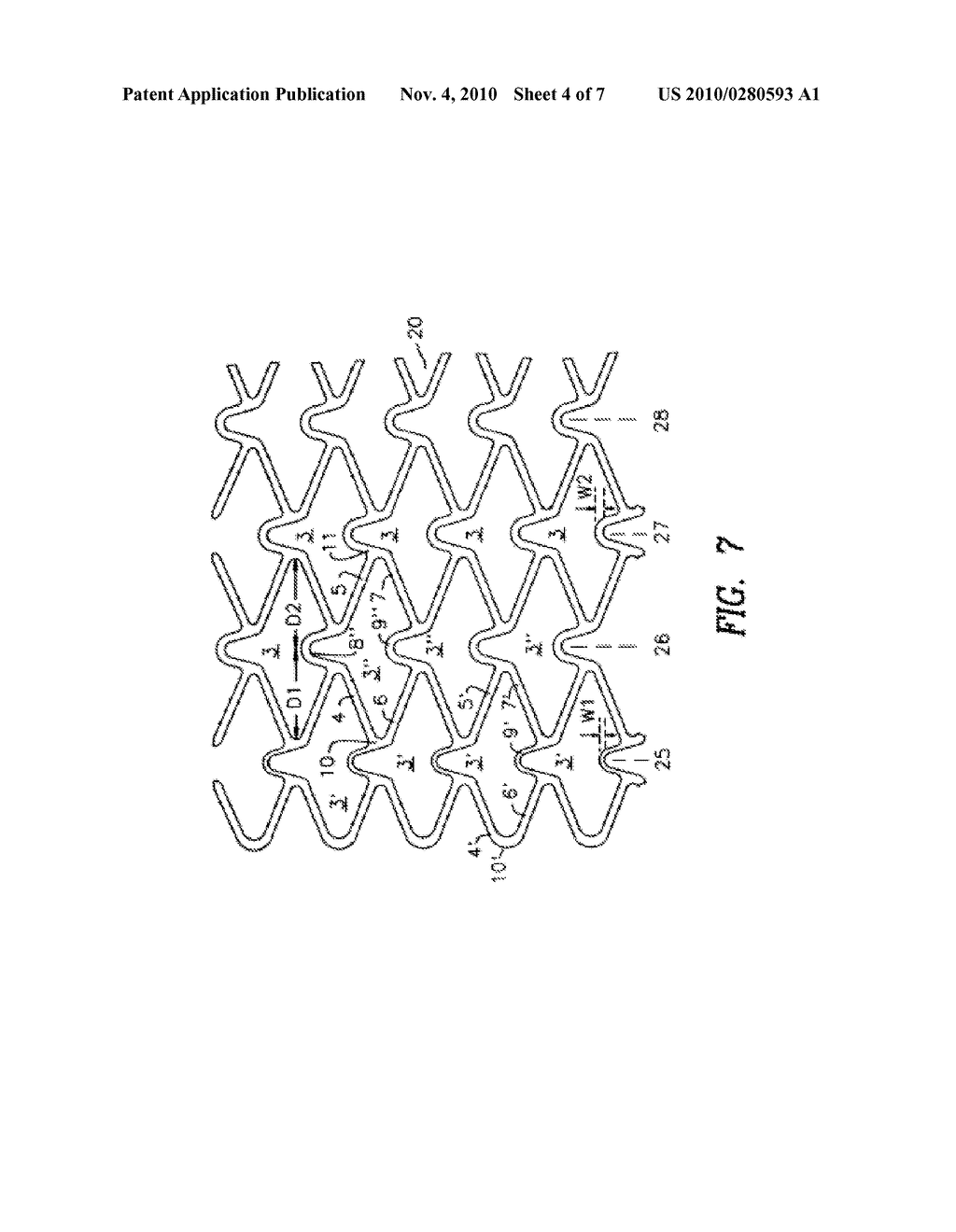 STENT WITH VARIABLE FEATURES TO OPTIMIZE SUPPORT AND METHOD OF MAKING SUCH STENT - diagram, schematic, and image 05