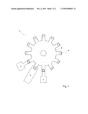 ARRANGEMENT AND METHOD FOR HANDLING ELECTRONIC COMPONENTS diagram and image