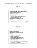 CONTENT DOWNLOAD SYSTEM, CONTENT DOWNLOAD METHOD, CONTENT SUPPLYING APPARATUS, CONTENT SUPPLYING METHOD, CONTENT RECEIVING APPARATUS, CONTENT RECEIVING METHOD, AND PROGRAM diagram and image