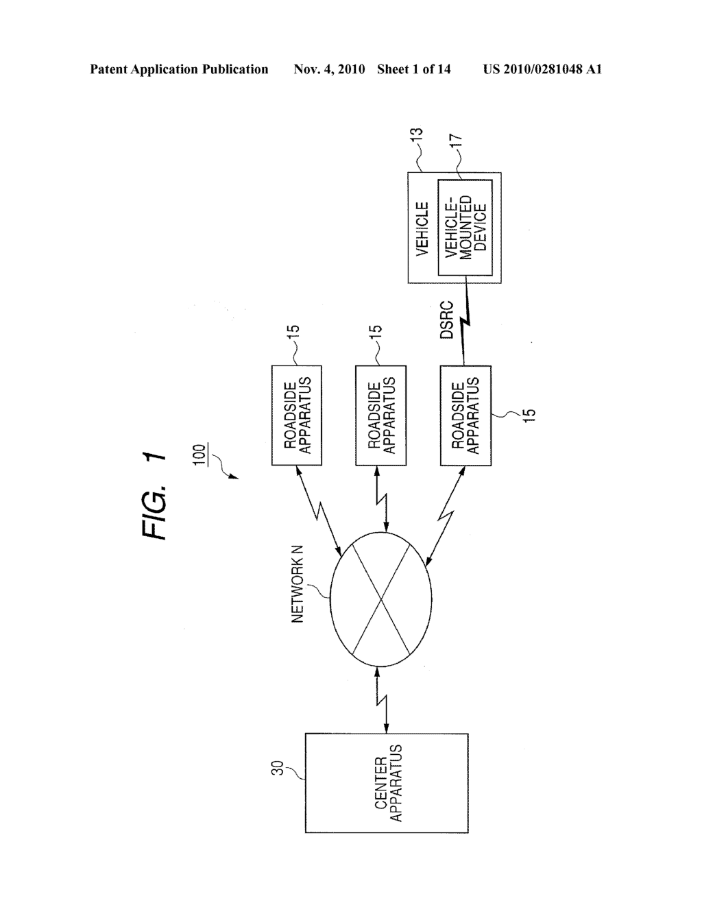 ROADSIDE APPARATUS, CONTROL METHOD AND PROGRAM - diagram, schematic, and image 02
