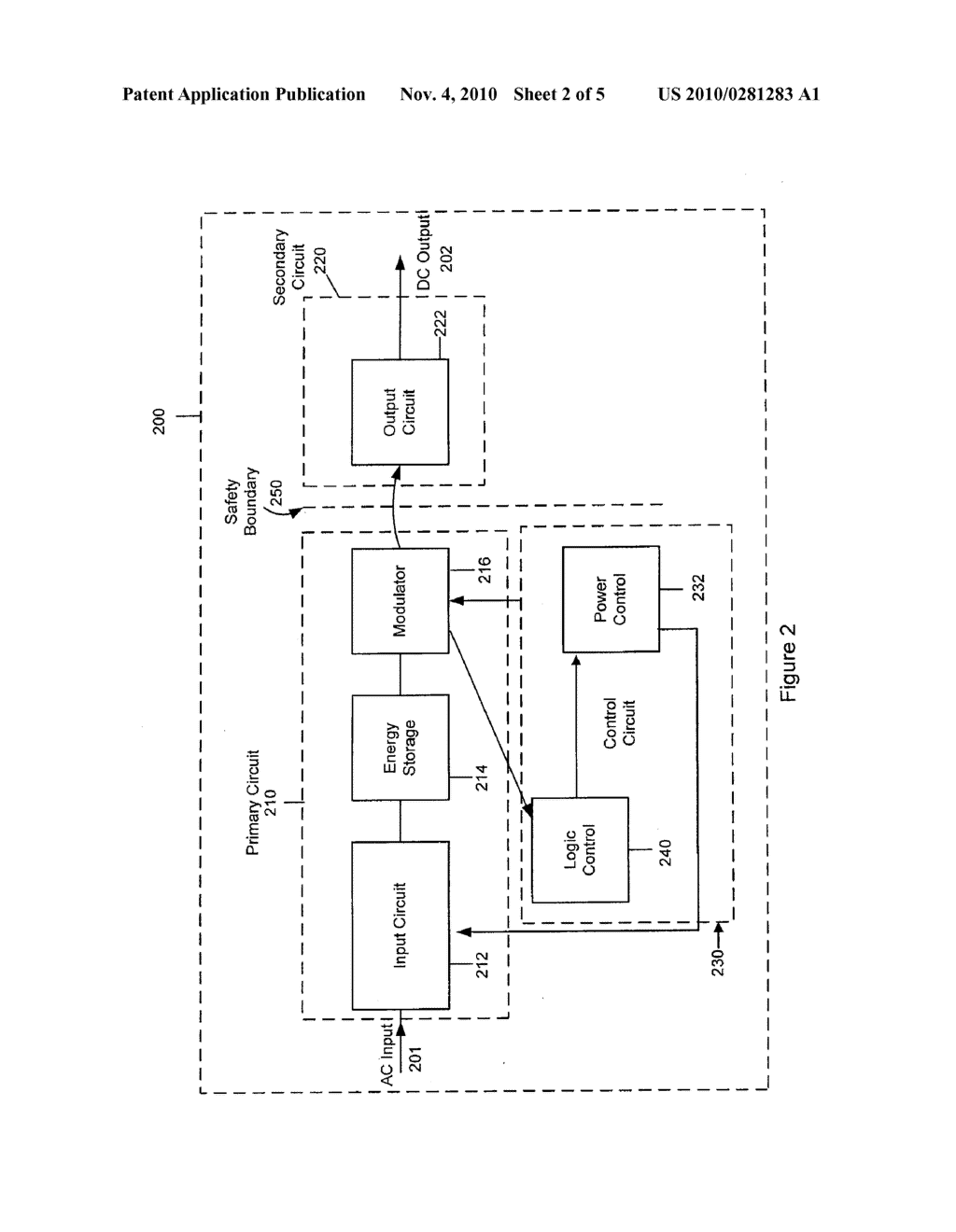 PRIMARY SIDE CONTROL CIRCUIT AND METHOD FOR ULTRA-LOW IDLE POWER OPERATION - diagram, schematic, and image 03