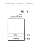 INFORMATION STORAGE MEDIUM INCLUDING EVENT OCCURRENCE INFORMATION, APPARATUS AND METHOD FOR REPRODUCING THE SAME diagram and image